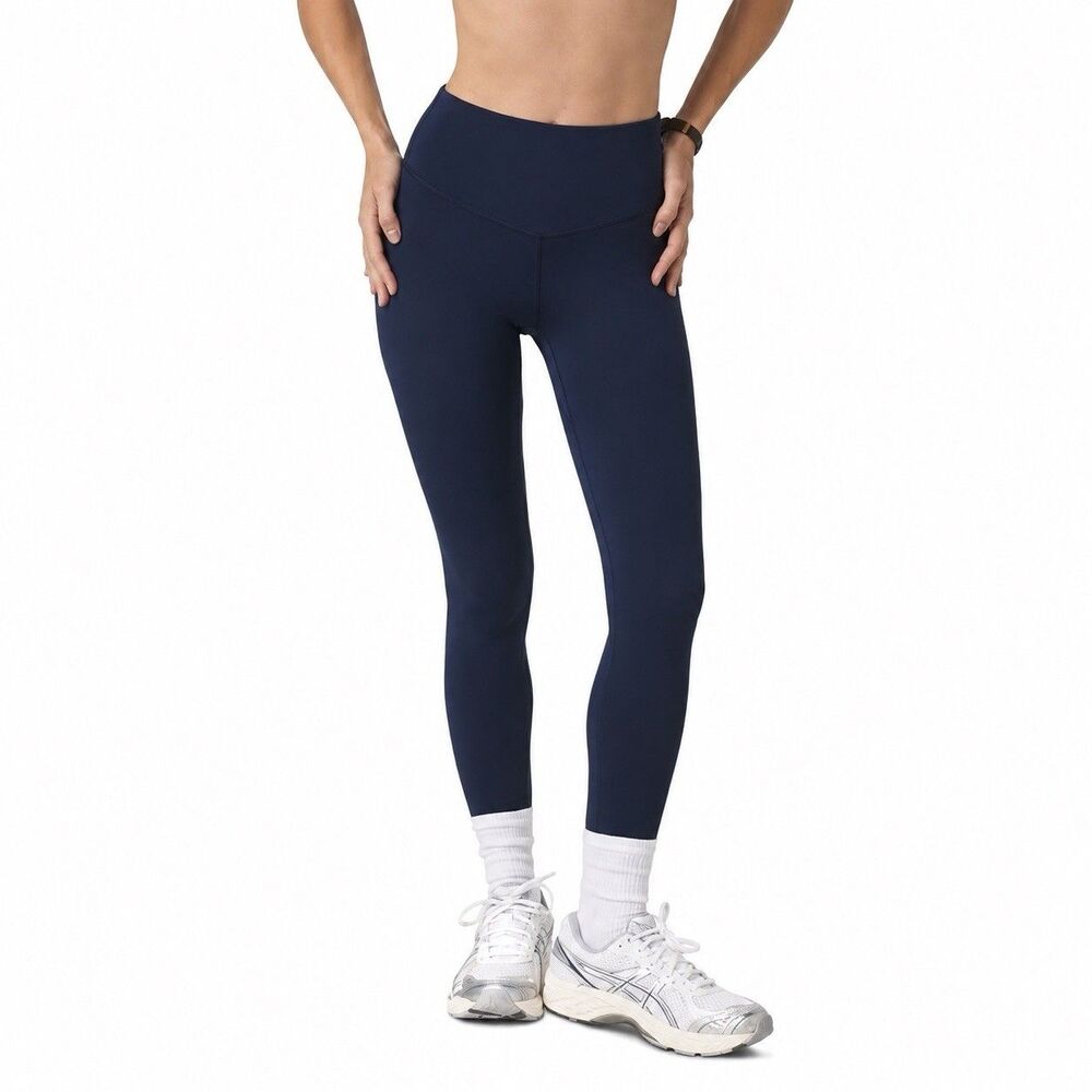 Vuori AllTheForm Leggings Women XL Navy Blue High Rise 7/8 VW4130 BlissBlend